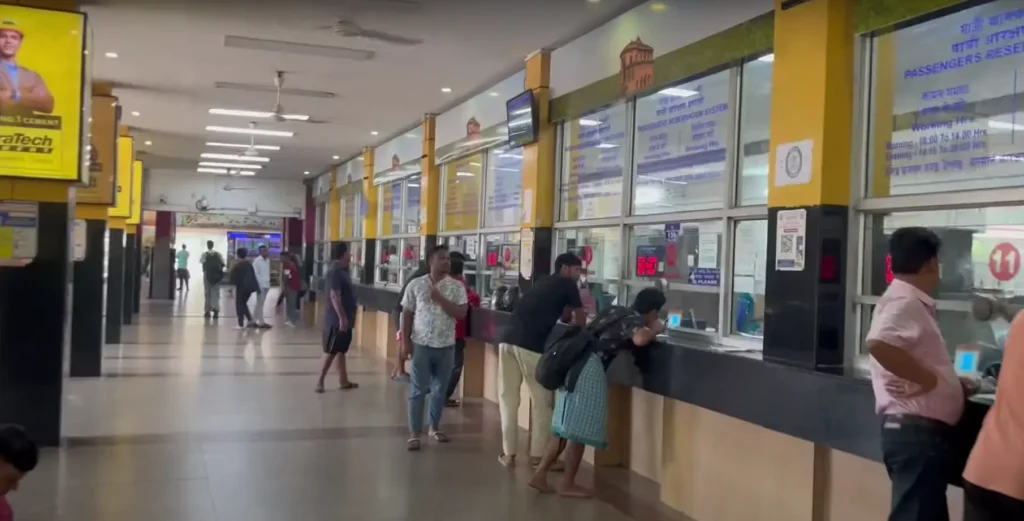 Guwahati railway station ticket counter